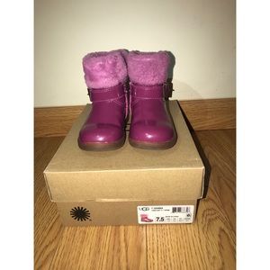 girls pink ugg boots